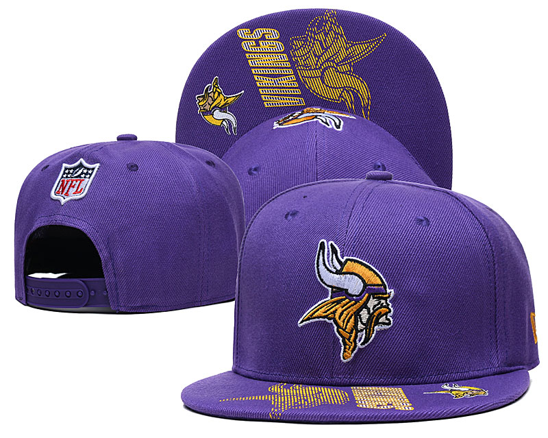 2021 NFL Minnesota Vikings Hat GSMY407->nba hats->Sports Caps